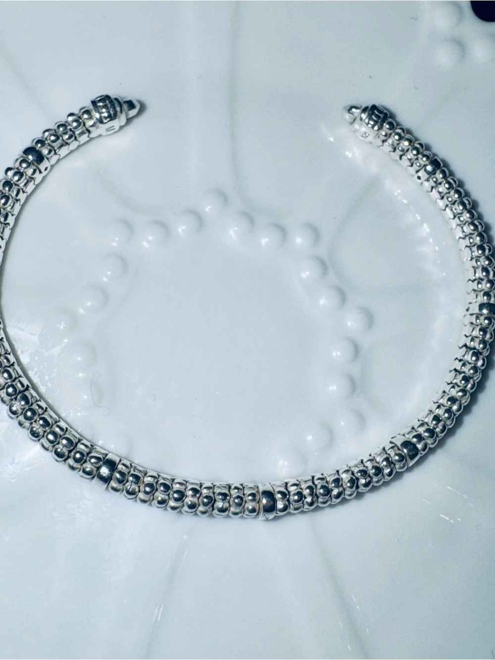 LAGOS Caviar Sterling Silver 6mm
Cuff Bracelet